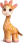 A giraffe